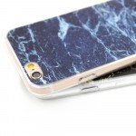 Wholesale iPhone 7 Plus Marble Design Case (Black White)